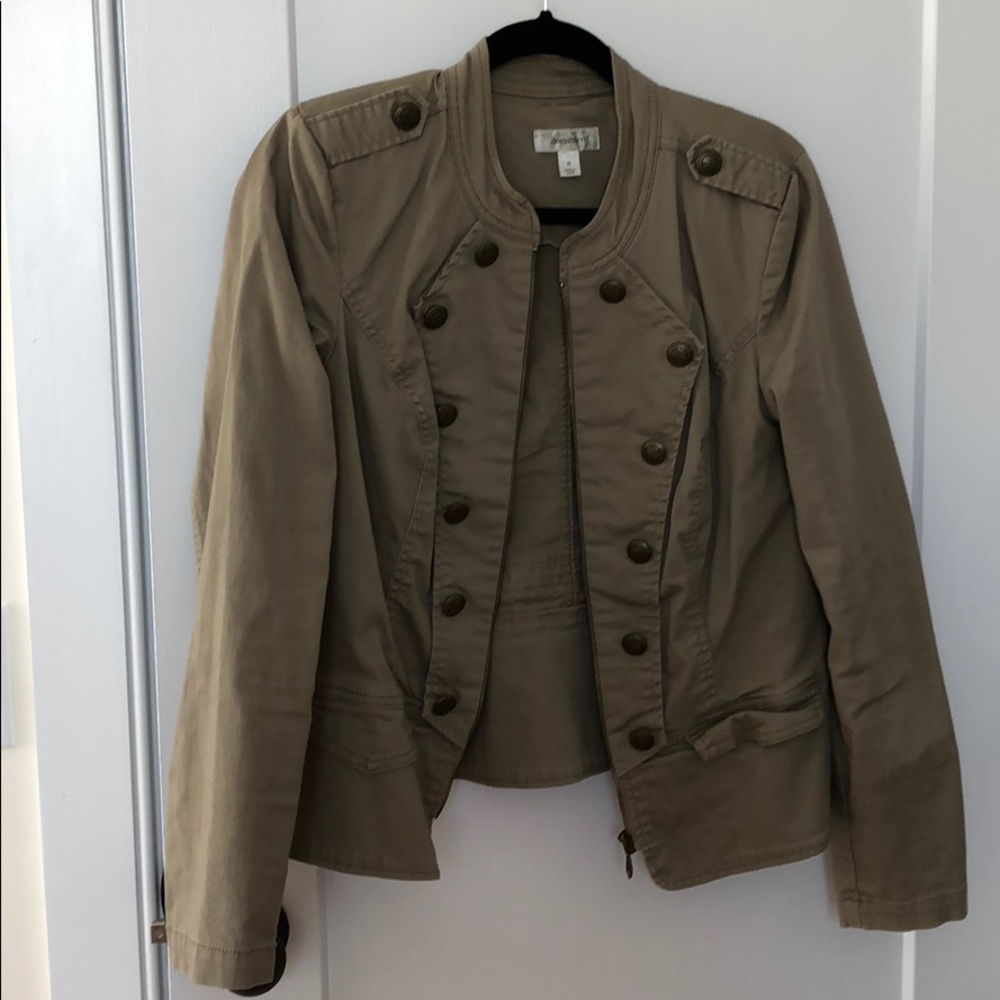 Tan Button Jacket
